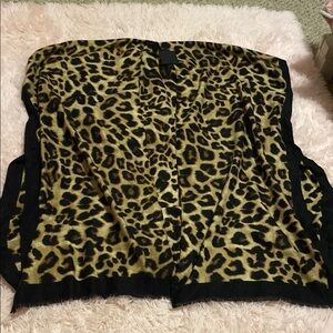 Leopard Print Shawl